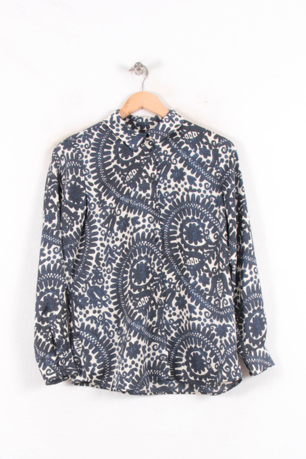 Chemise Blanche et Bleue - Taille S/36 de la marque Maison 123 | PARAD82401 - Vendu par Paradigme - Image 2