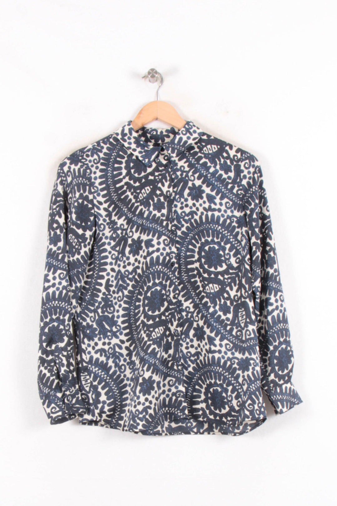 Chemise Blanche et Bleue - Taille S/36 de la marque Maison 123 | PARAD82401 - Vendu par Paradigme - Image 2