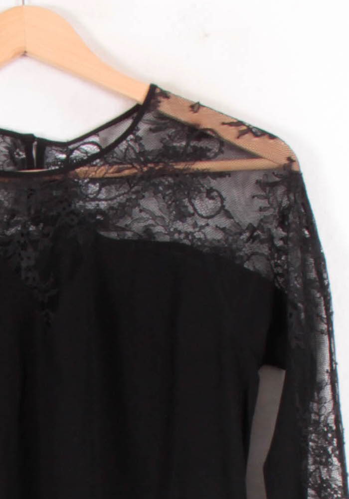 Blouse Noire - Taille S/36 de la marque Maje | PARAD82405 - Vendu par Paradigme - Image 3