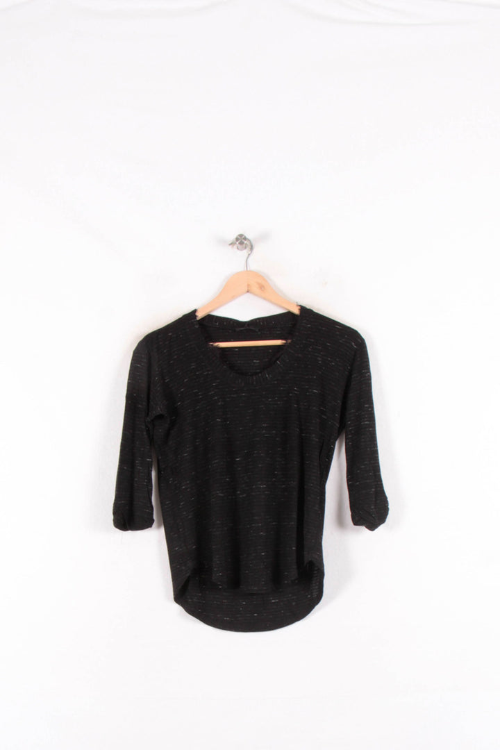 T-shirt Noir - Taille XS/34 de la marque IKKS | PARAD82411 - Vendu par Paradigme - Image 2