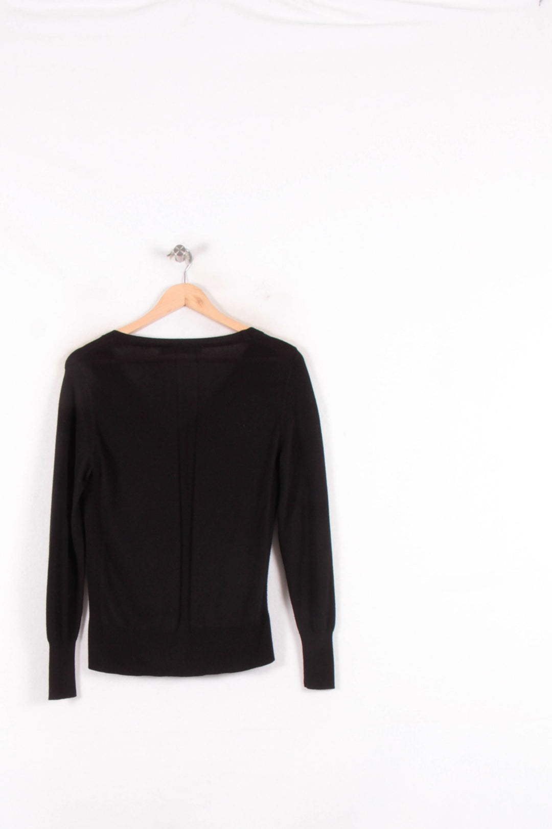 Cardigan Noir - Taille S/36 de la marque La Fée Maraboutée | PARAD82413 - Vendu par Paradigme - Image 4