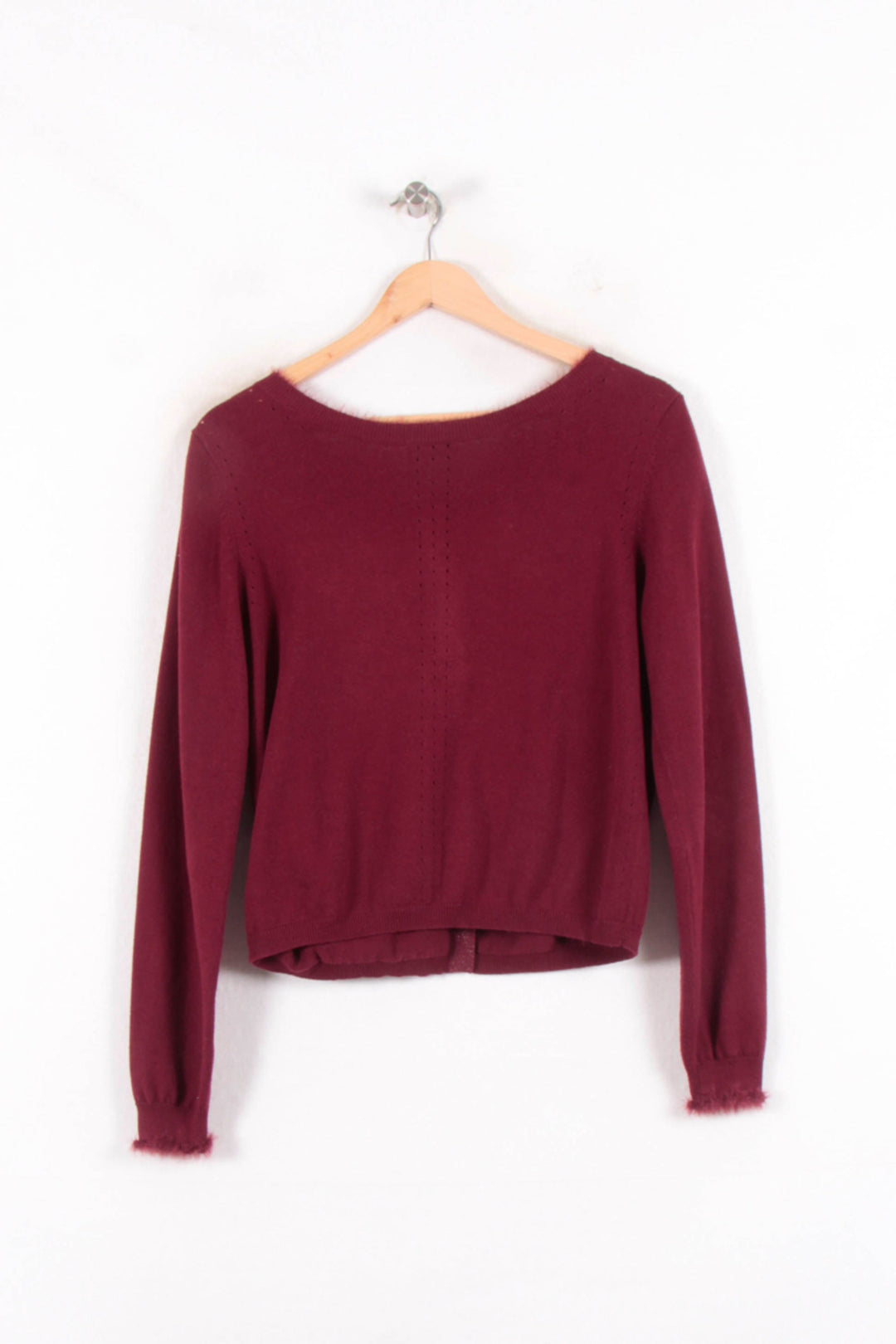 Cardigan Bordeaux - Taille M/38 de la marque One Step | PARAD82415 - Vendu par Paradigme - Image 4