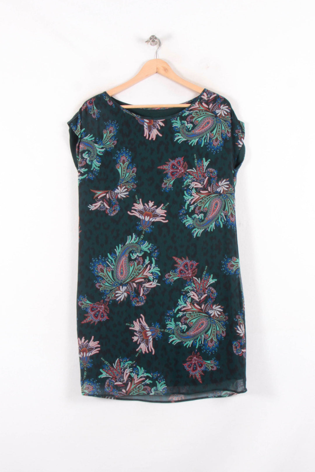 Robe Droite Verte - Taille L/40 de la marque One Step | PARAD82421 - Vendu par Paradigme - Image 2