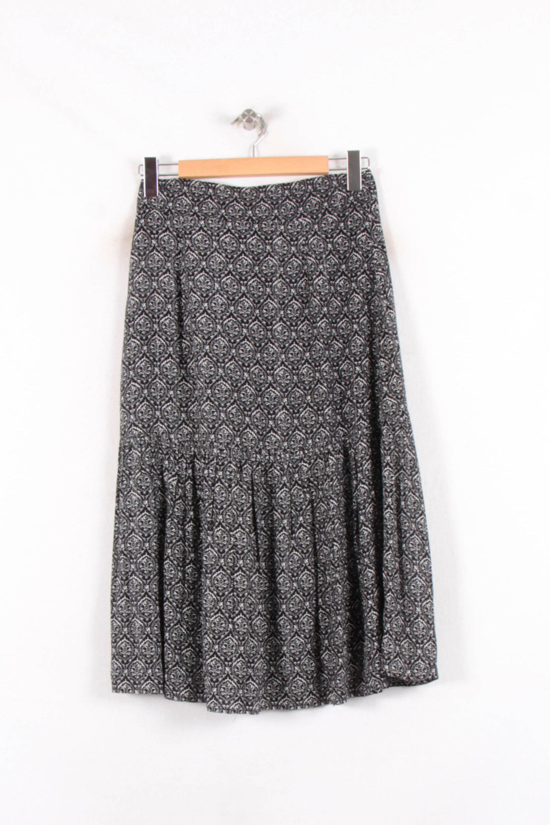 Jupe Noire et Blanche - Taille S/36 de la marque La Fée Maraboutée | PARAD82426 - Vendu par Paradigme - Image 4