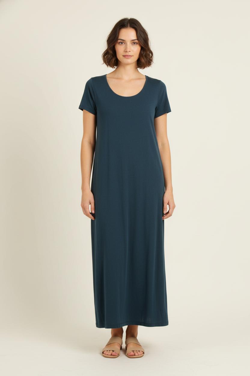 Robe Longue Bleue - Taille S/36 de la marque La Fée Maraboutée | PARAD82431 - Vendu par Paradigme - Image 1