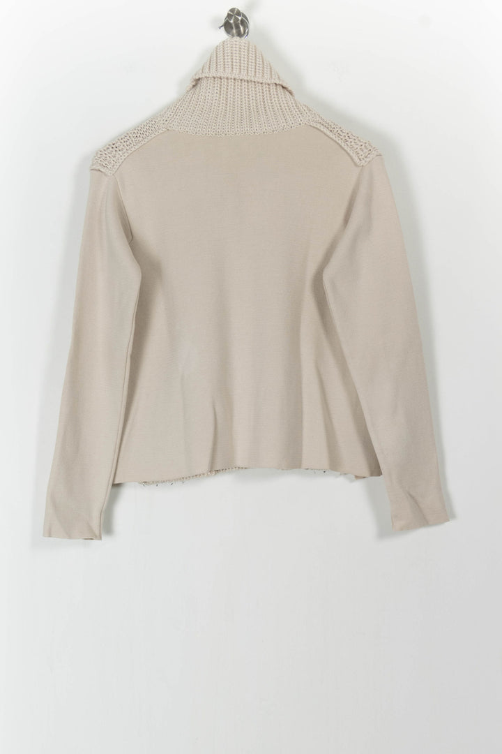 Pull Col Roulé Beige - Taille S/36 de la marque Paul & Joe | PARAD82433 - Vendu par Paradigme - Image 4