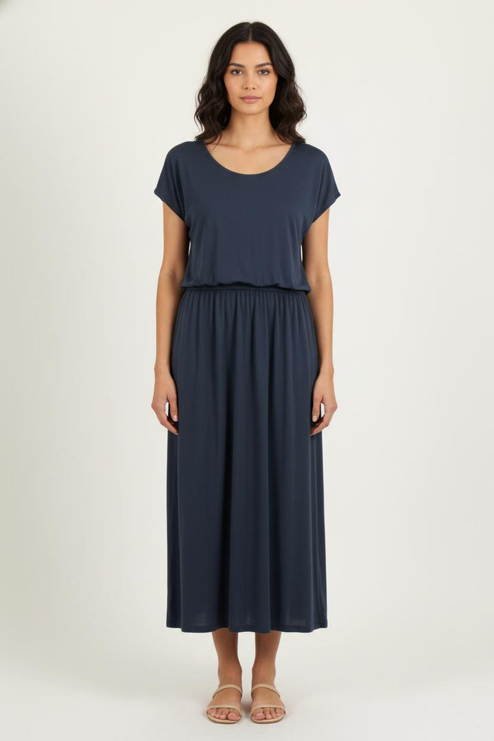 Robe Longue Bleue - Taille S/36 de la marque La Fée Maraboutée | PARAD82435 - Vendu par Paradigme - Image 1