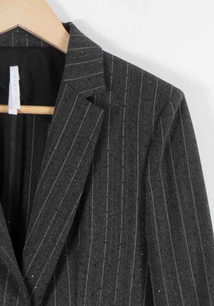 Blazer Gris - Taille M/38 de la marque Imperial | PARAD82439 - Vendu par Paradigme - Image 3