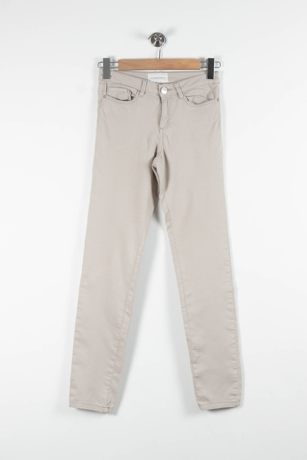 Jean Beige - Taille XS/34 de la marque Sud express | PARAD82443 - Vendu par Paradigme - Image 2