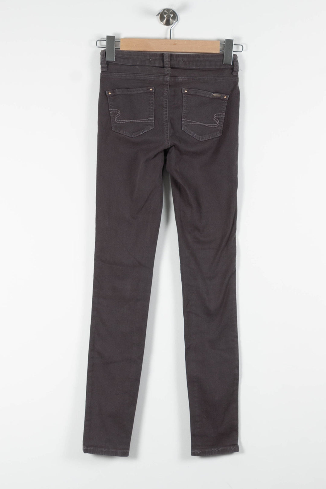 Jean Skinny Gris - Taille XS/34 de la marque Sud express | PARAD82447 - Vendu par Paradigme - Image 4
