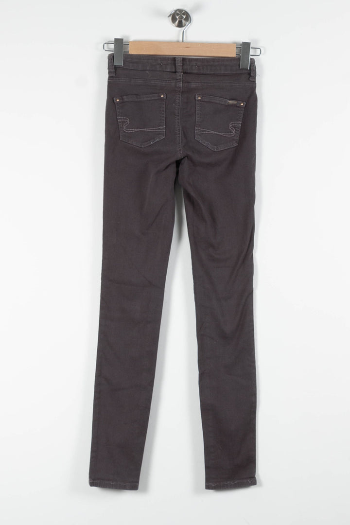 Jean Skinny Gris - Taille XS/34 de la marque Sud express | PARAD82447 - Vendu par Paradigme - Image 4