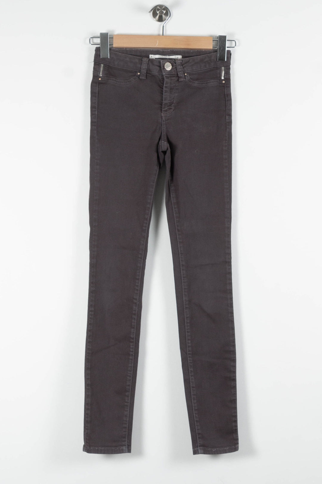 Jean Skinny Gris - Taille XS/34 de la marque Sud express | PARAD82447 - Vendu par Paradigme - Image 2