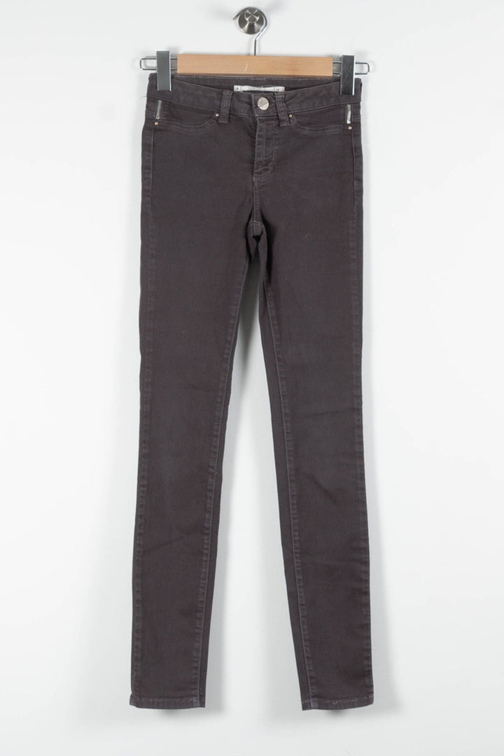 Jean Skinny Gris - Taille XS/34 de la marque Sud express | PARAD82447 - Vendu par Paradigme - Image 2
