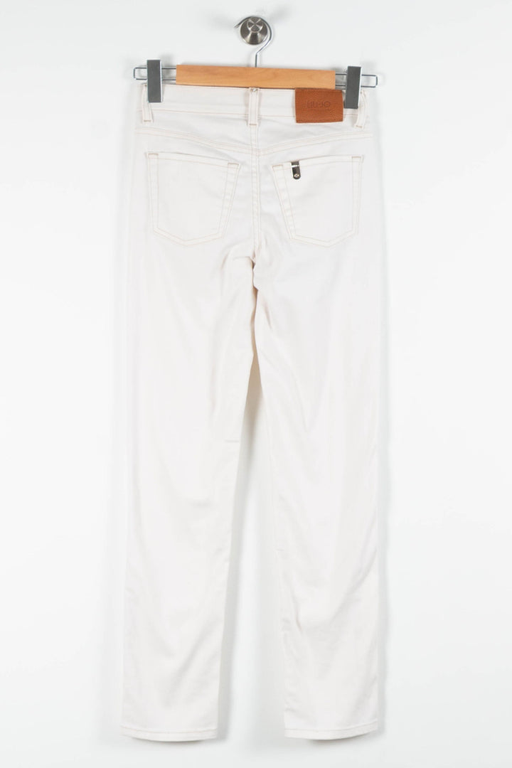Jean Beige - Taille XS/34 de la marque Liu Jo | PARAD82448 - Vendu par Paradigme - Image 4