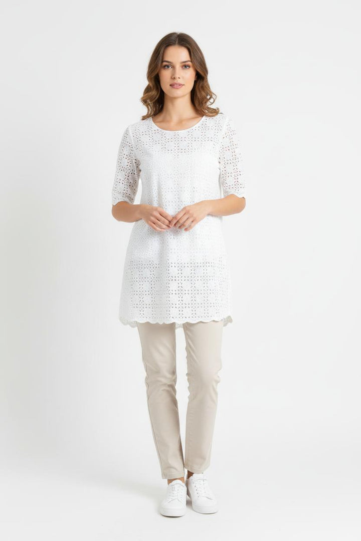 Tunique Blanche - Taille L/40 de la marque Stella Forest | PARAD82451 - Vendu par Paradigme - Image 1