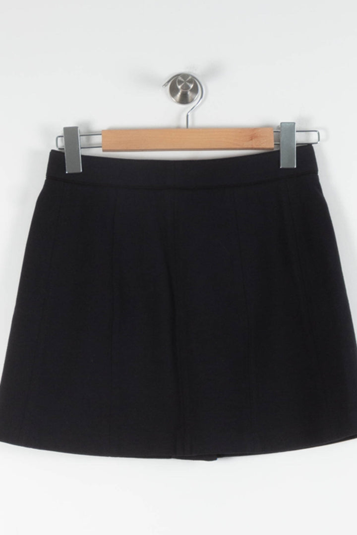 Jupe Boutonnée Bleue - Taille XS/34 de la marque A.P.C. | PARAD82452 - Vendu par Paradigme - Image 4