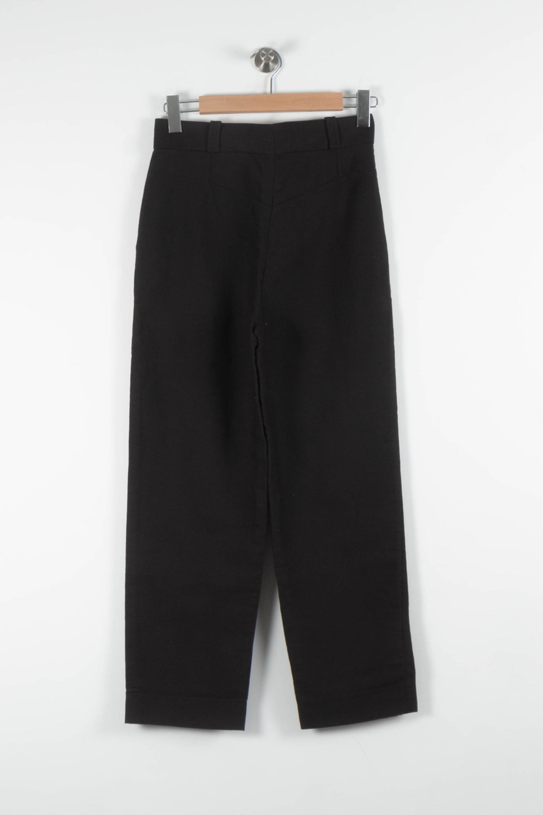 Pantalon Cargo Noir - Taille S/36 de la marque Sandro | PARAD82459 - Vendu par Paradigme - Image 4