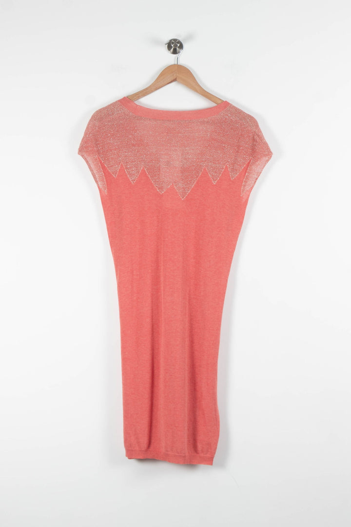 Robe Midi Orange - Taille XS/34 de la marque Zadig&Voltaire | PARAD82465 - Vendu par Paradigme - Image 4