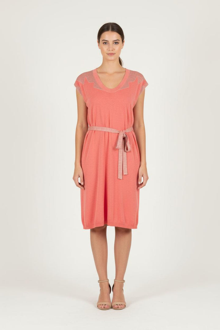 Robe Midi Orange - Taille XS/34 de la marque Zadig&Voltaire | PARAD82465 - Vendu par Paradigme - Image 1