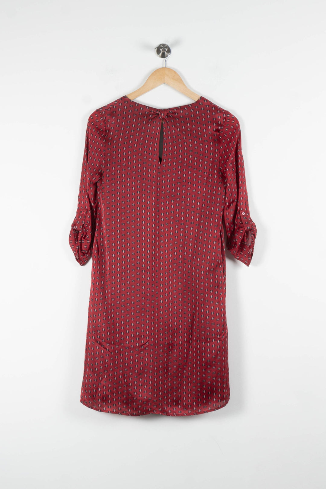 Robe Droite Rouge et Noir - Taille XS/34 de la marque One Step | PARAD82473 - Vendu par Paradigme - Image 4