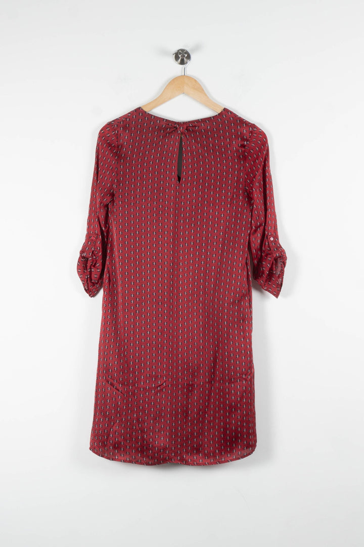 Robe Droite Rouge et Noir - Taille XS/34 de la marque One Step | PARAD82473 - Vendu par Paradigme - Image 4