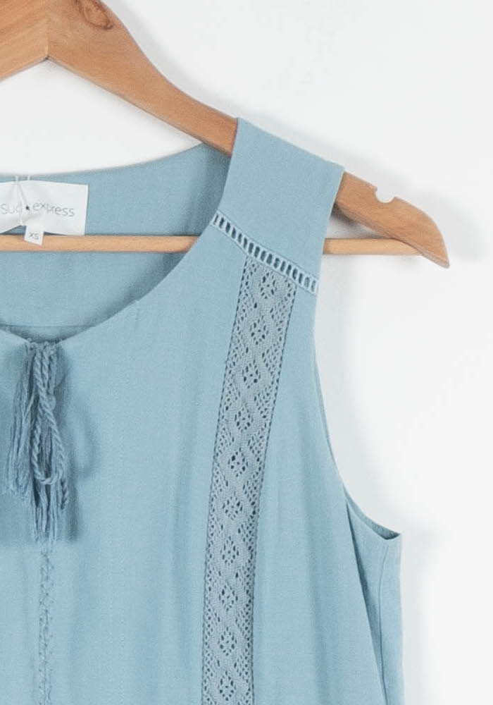 Robe Courte Bleue - Taille XS/34 de la marque Sud express | PARAD82477 - Vendu par Paradigme - Image 3
