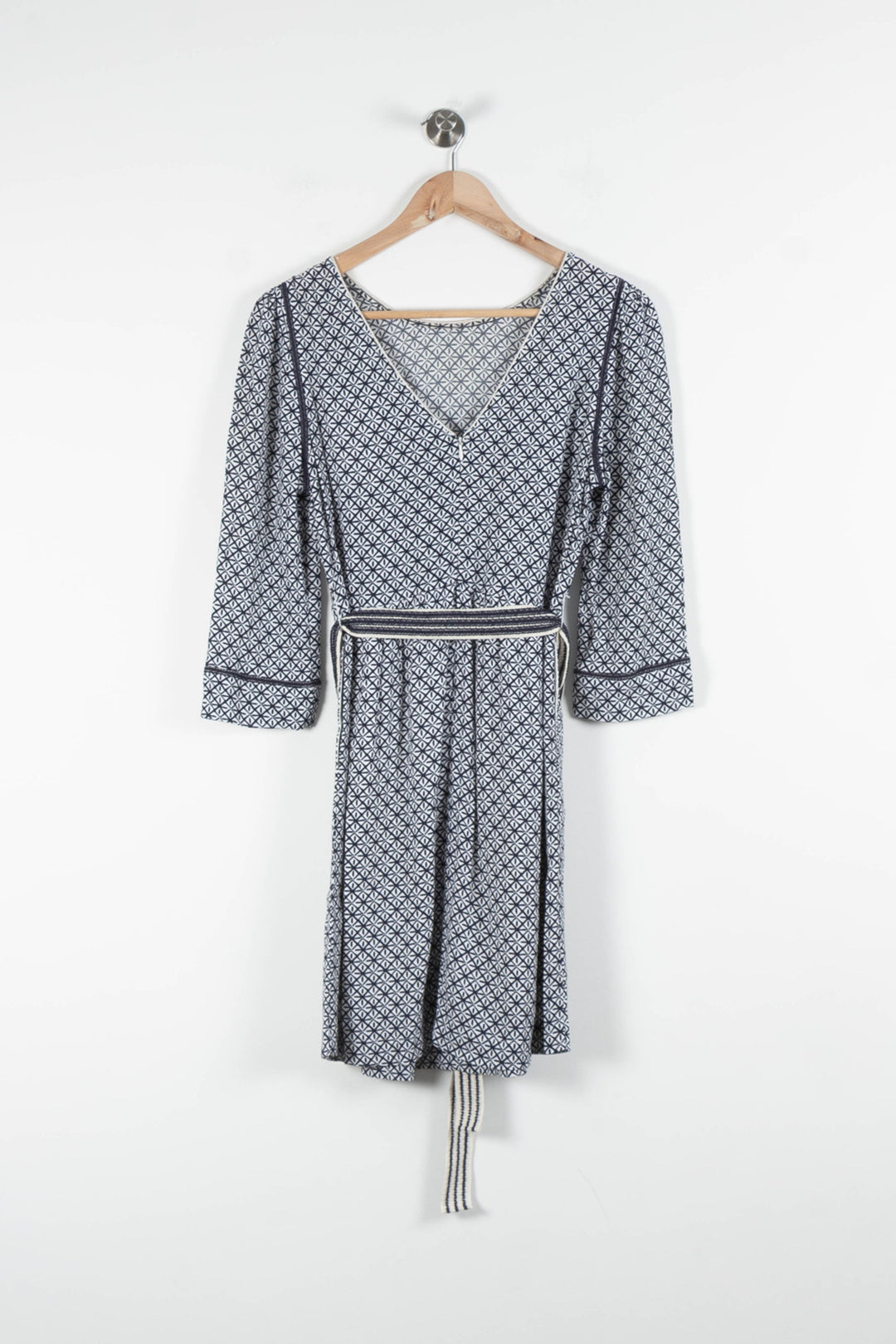 Robe Courte Bleue et Blanche - Taille S/36 de la marque Suncoo | PARAD82478 - Vendu par Paradigme - Image 4