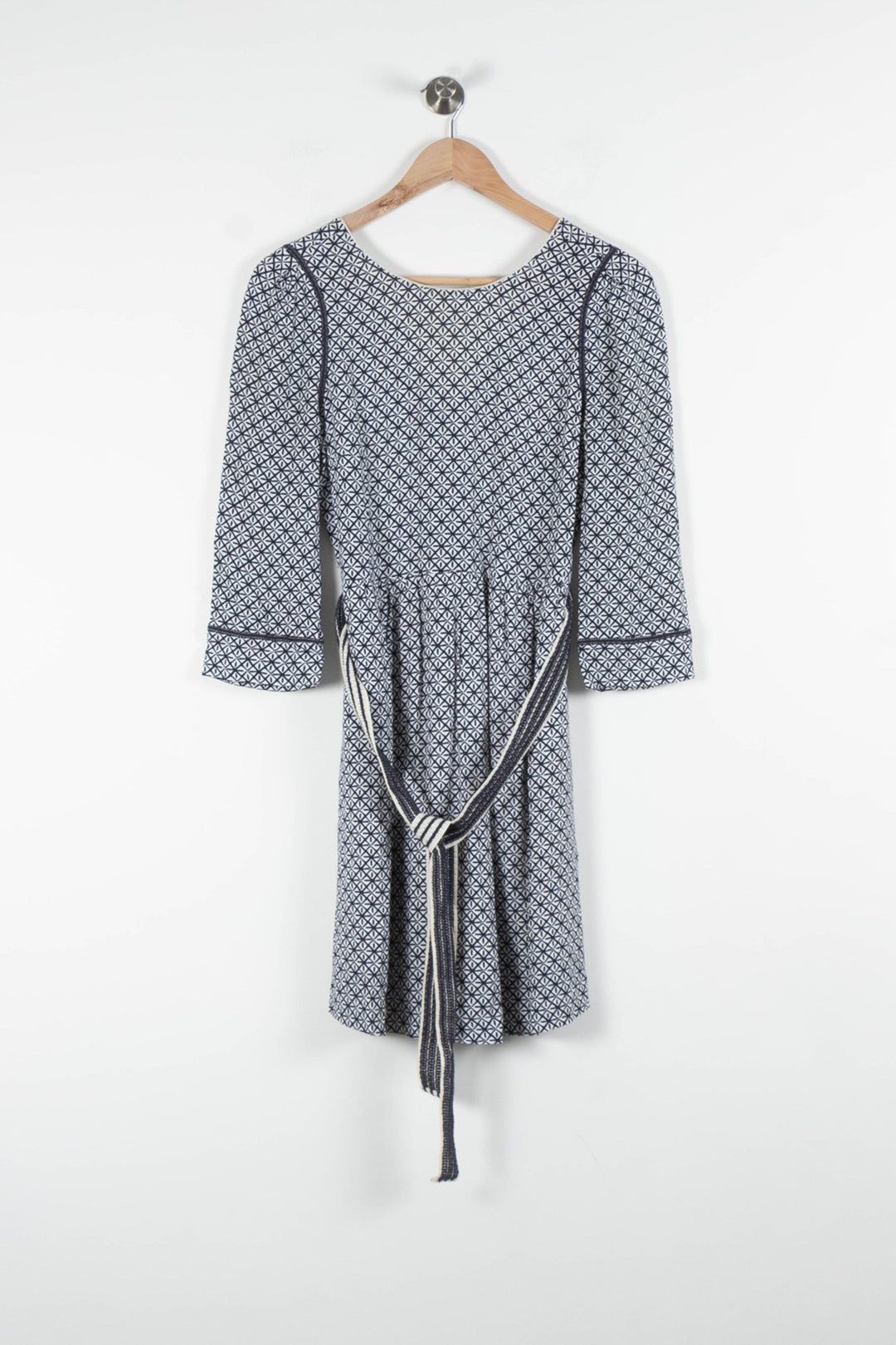 Robe Courte Bleue et Blanche - Taille S/36 de la marque Suncoo | PARAD82478 - Vendu par Paradigme - Image 2