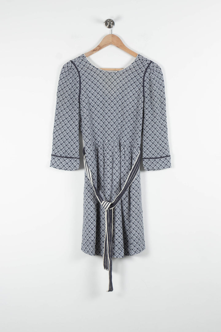 Robe Courte Bleue et Blanche - Taille S/36 de la marque Suncoo | PARAD82478 - Vendu par Paradigme - Image 2