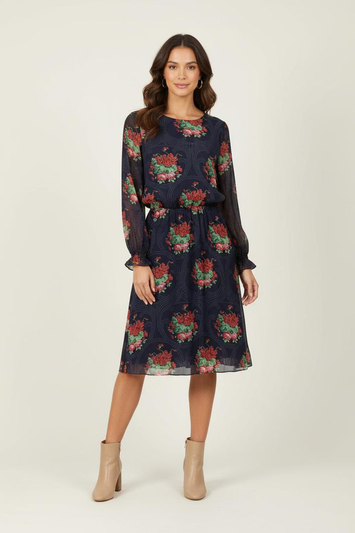Robe Longue Bleue et Rouge - Taille XS/34 de la marque Manoush | PARAD82486 - Vendu par Paradigme - Image 1