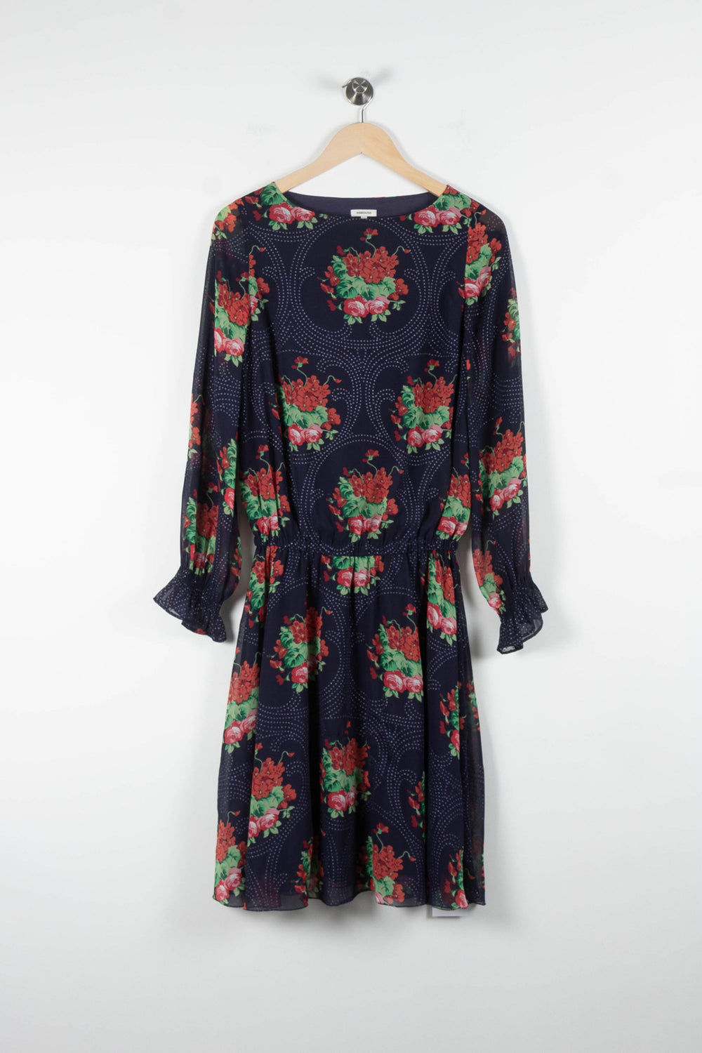 Robe Longue Bleue et Rouge - Taille XS/34 de la marque Manoush | PARAD82486 - Vendu par Paradigme - Image 2