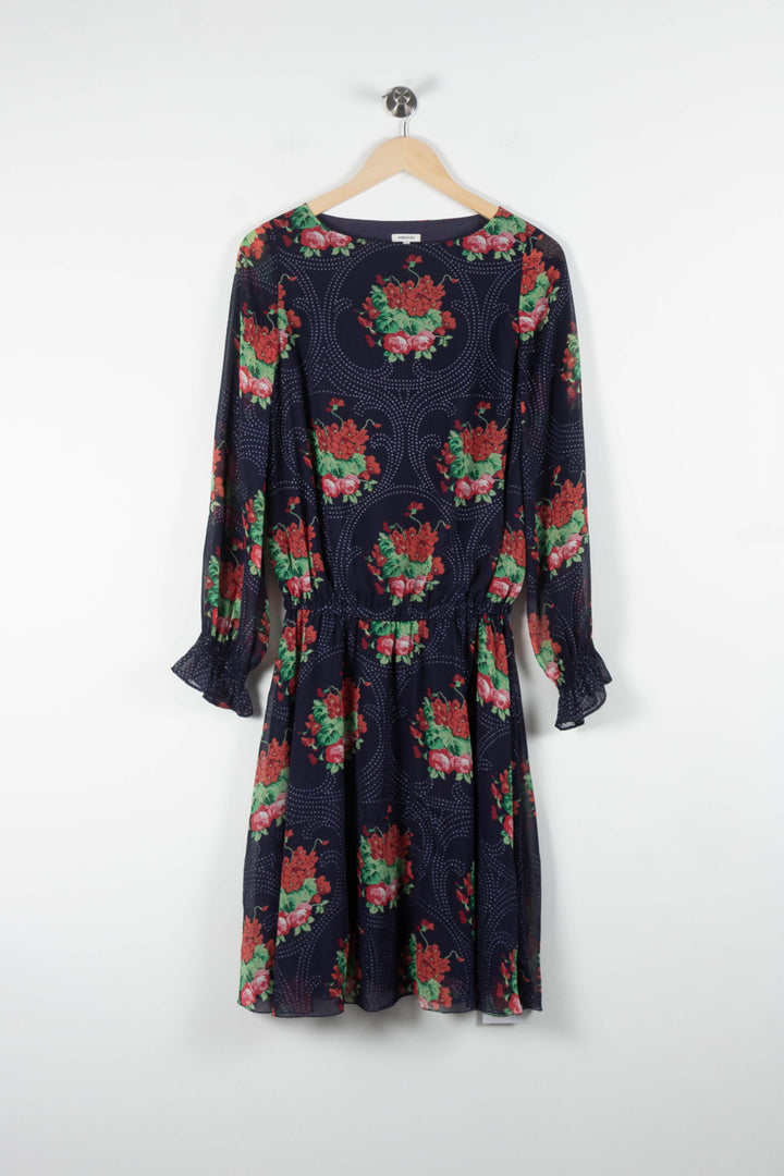 Robe Longue Bleue et Rouge - Taille XS/34 de la marque Manoush | PARAD82486 - Vendu par Paradigme - Image 2