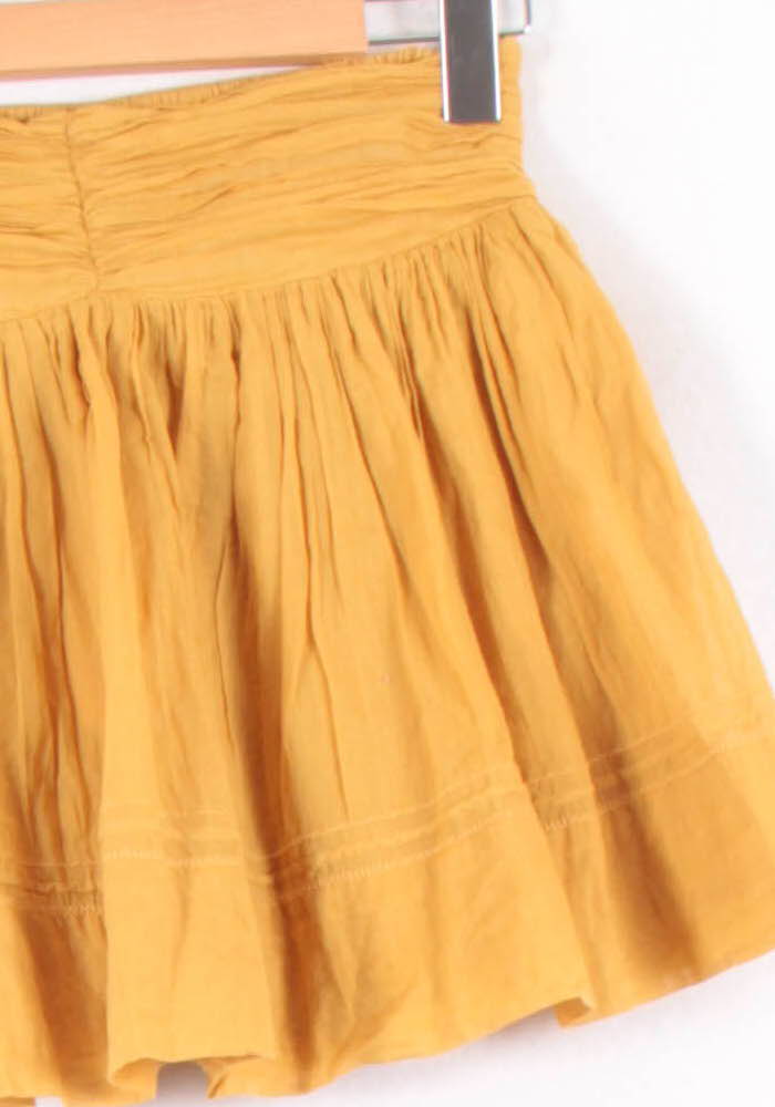 Jupe Courte Jaune - Taille S/36 de la marque ba&sh | PARAD82491 - Vendu par Paradigme - Image 3