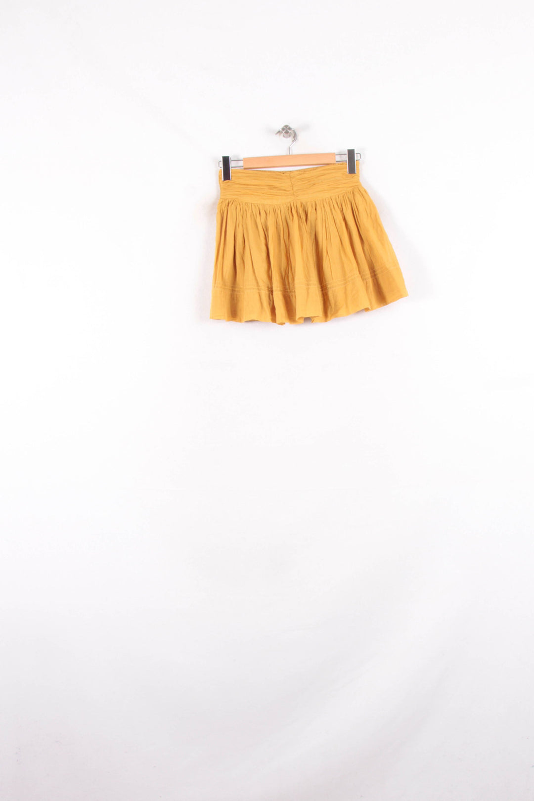 Jupe Courte Jaune - Taille S/36 de la marque ba&sh | PARAD82491 - Vendu par Paradigme - Image 2