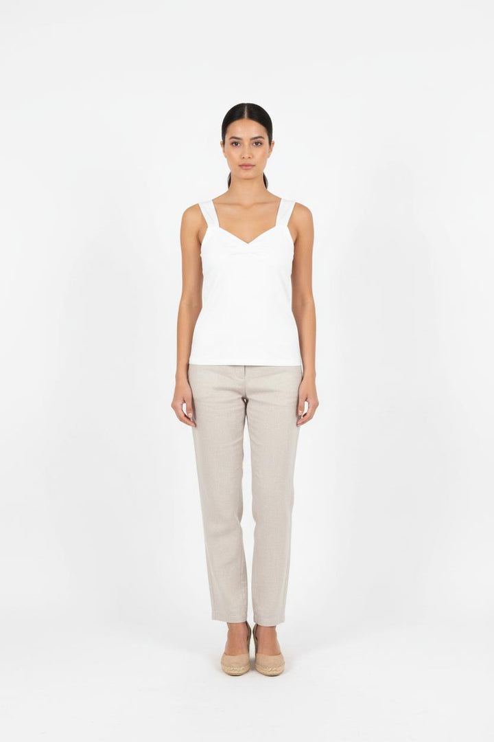 Débardeur Blanc - Taille S/36 de la marque Caroll | PARAD82495 - Vendu par Paradigme - Image 1