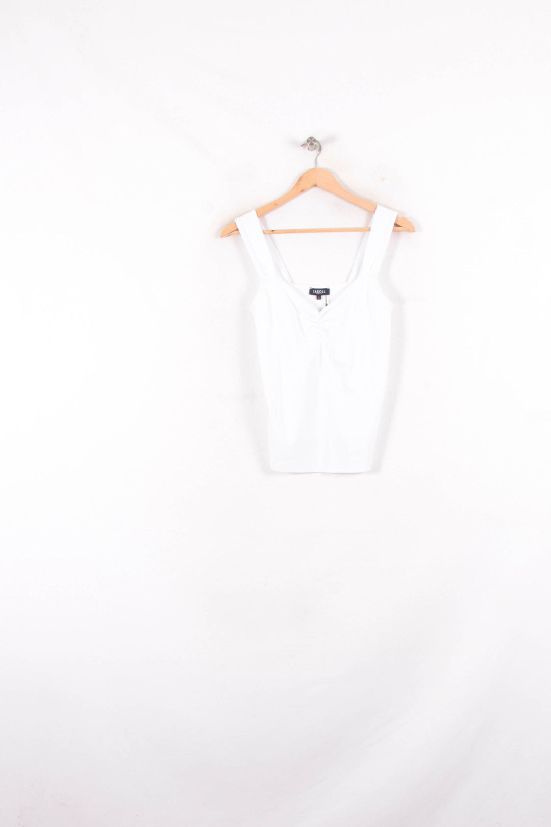 Débardeur Blanc - Taille S/36 de la marque Caroll | PARAD82495 - Vendu par Paradigme - Image 2