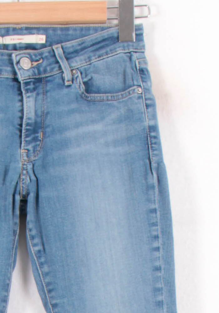 Jean Skinny Bleu - Taille S/36 de la marque Levi's | PARAD82498 - Vendu par Paradigme - Image 3