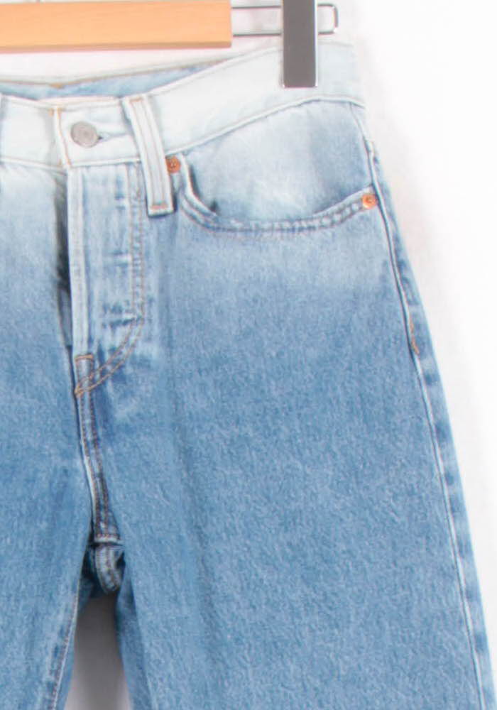 Jean Droit Bleu - Taille S/36 de la marque Levi's | PARAD82499 - Vendu par Paradigme - Image 3