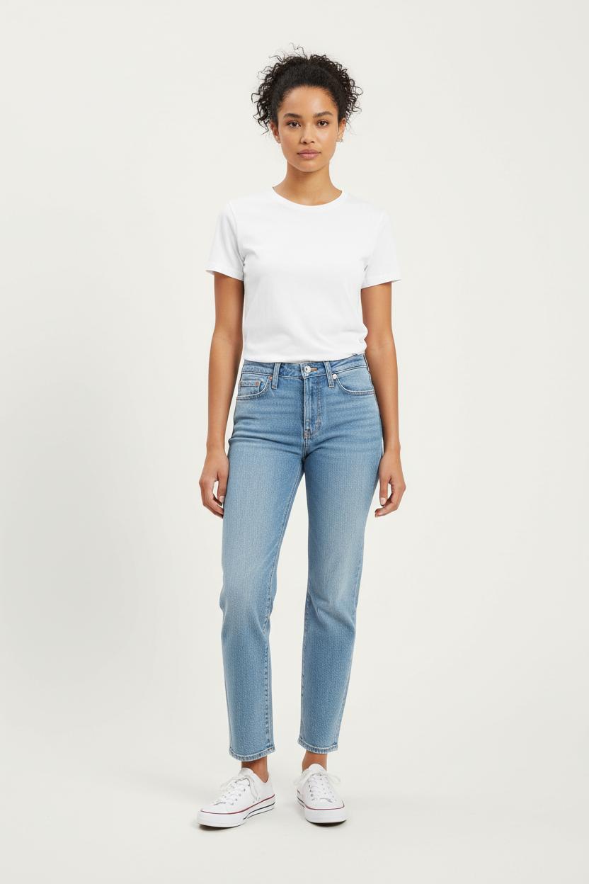 Jean Droit Bleu - Taille S/36 de la marque Levi's | PARAD82499 - Vendu par Paradigme - Image 1