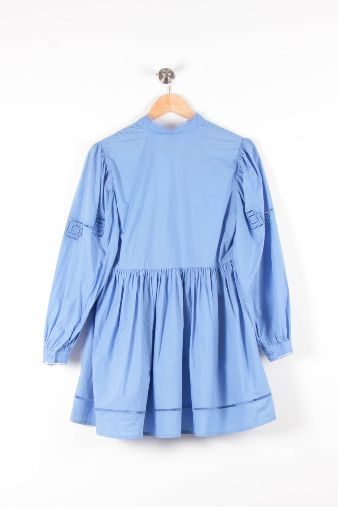 Robe Courte Bleue - Taille XS/34 de la marque Claudie Pierlot | PARAD82501 - Vendu par Paradigme - Image 4
