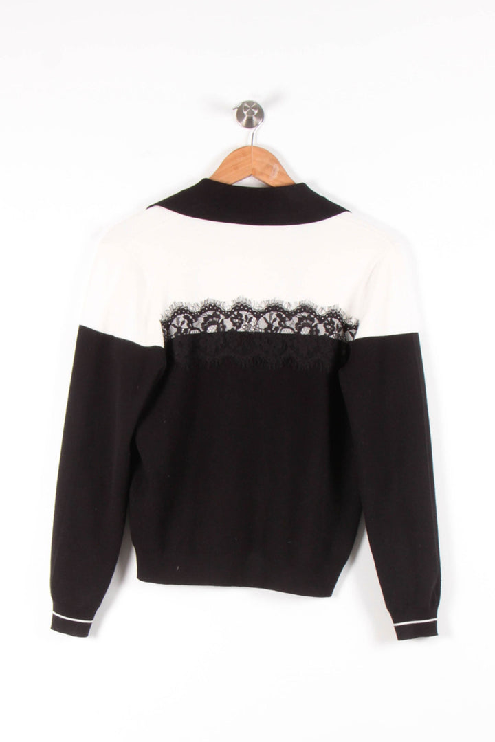 Cardigan Noir et Blanc - Taille XS/34 de la marque Liu Jo | PARAD82506 - Vendu par Paradigme - Image 4