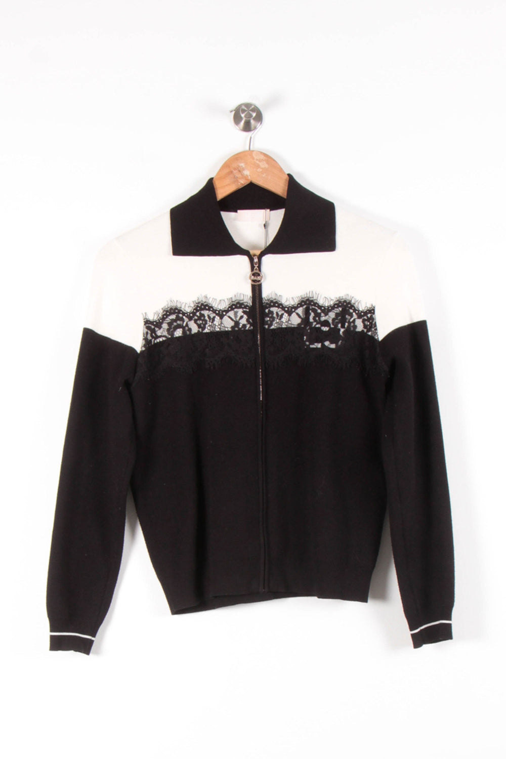 Cardigan Noir et Blanc - Taille XS/34 de la marque Liu Jo | PARAD82506 - Vendu par Paradigme - Image 2