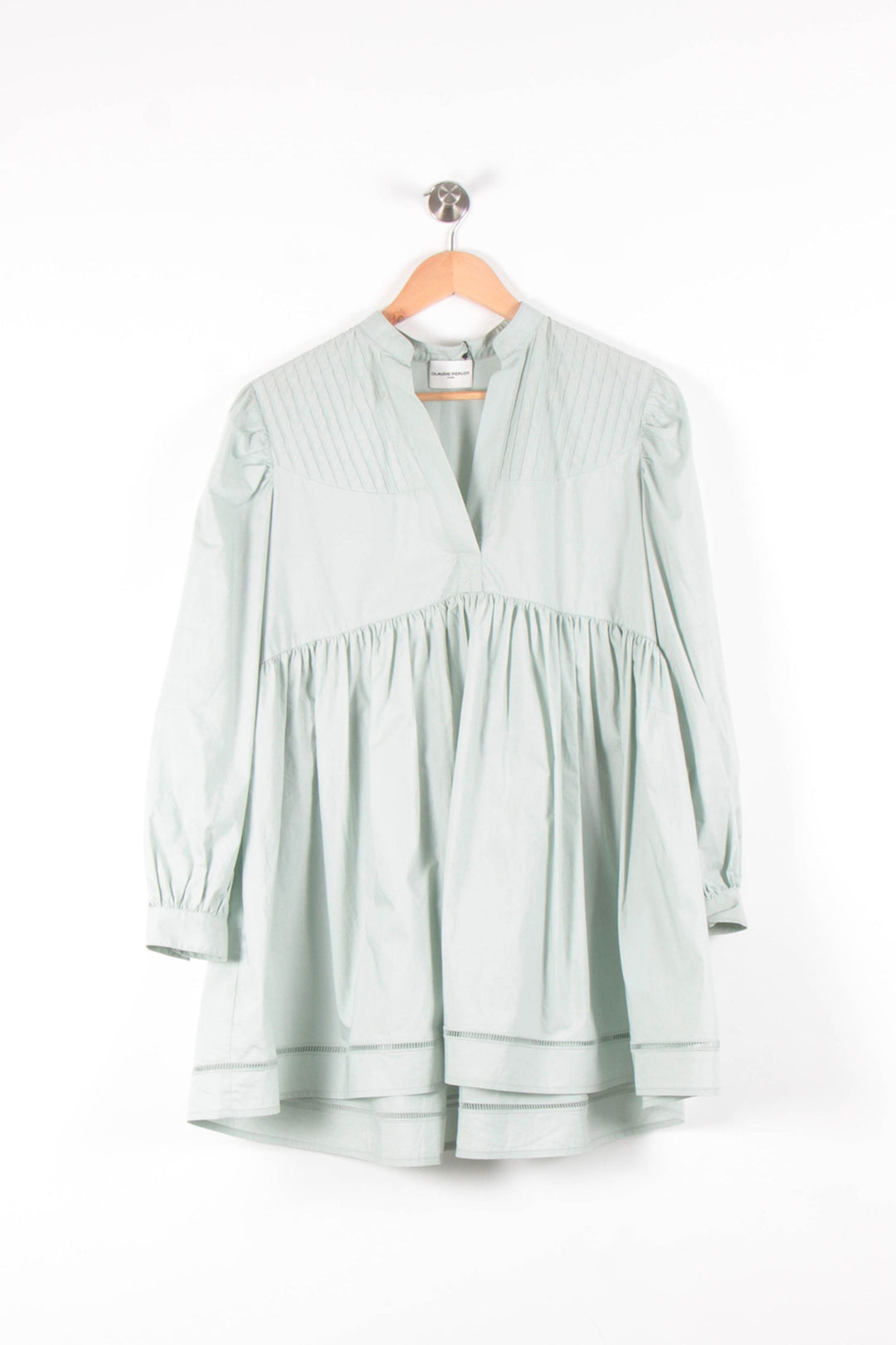 Robe Courte Verte - Taille XS/34 de la marque Claudie Pierlot | PARAD82507 - Vendu par Paradigme - Image 2