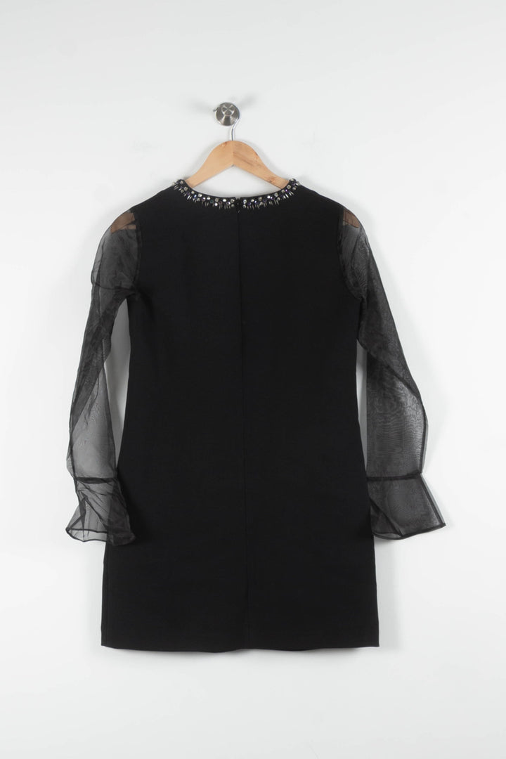 Robe Noire - Taille XS/34 de la marque Manoush | PARAD82510 - Vendu par Paradigme - Image 4