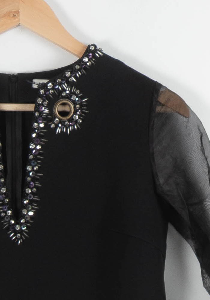 Robe Noire - Taille XS/34 de la marque Manoush | PARAD82510 - Vendu par Paradigme - Image 3