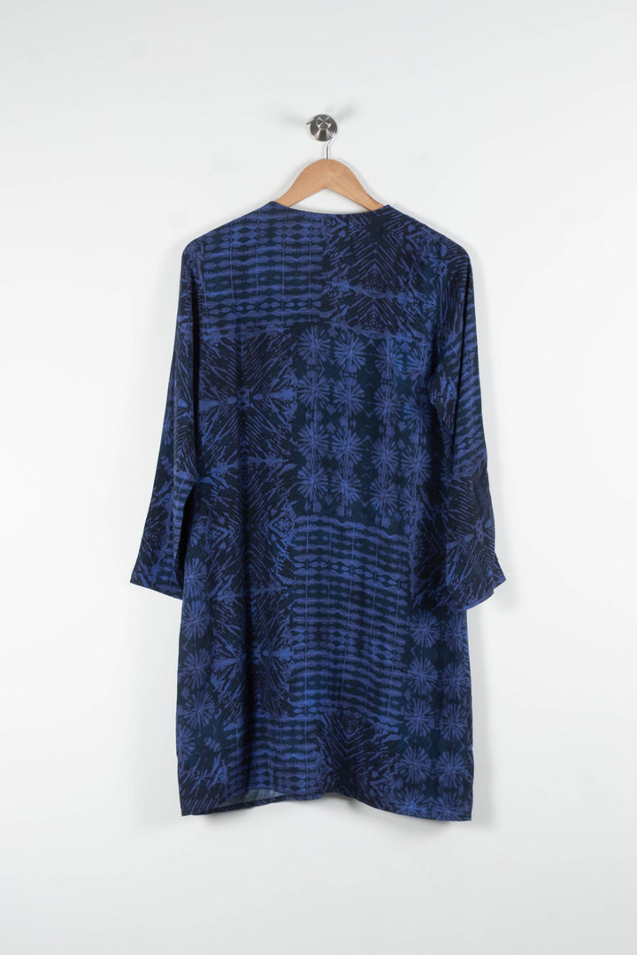 Tunique Bleue - Taille M/38 de la marque La Fée Maraboutée | PARAD82514 - Vendu par Paradigme - Image 4