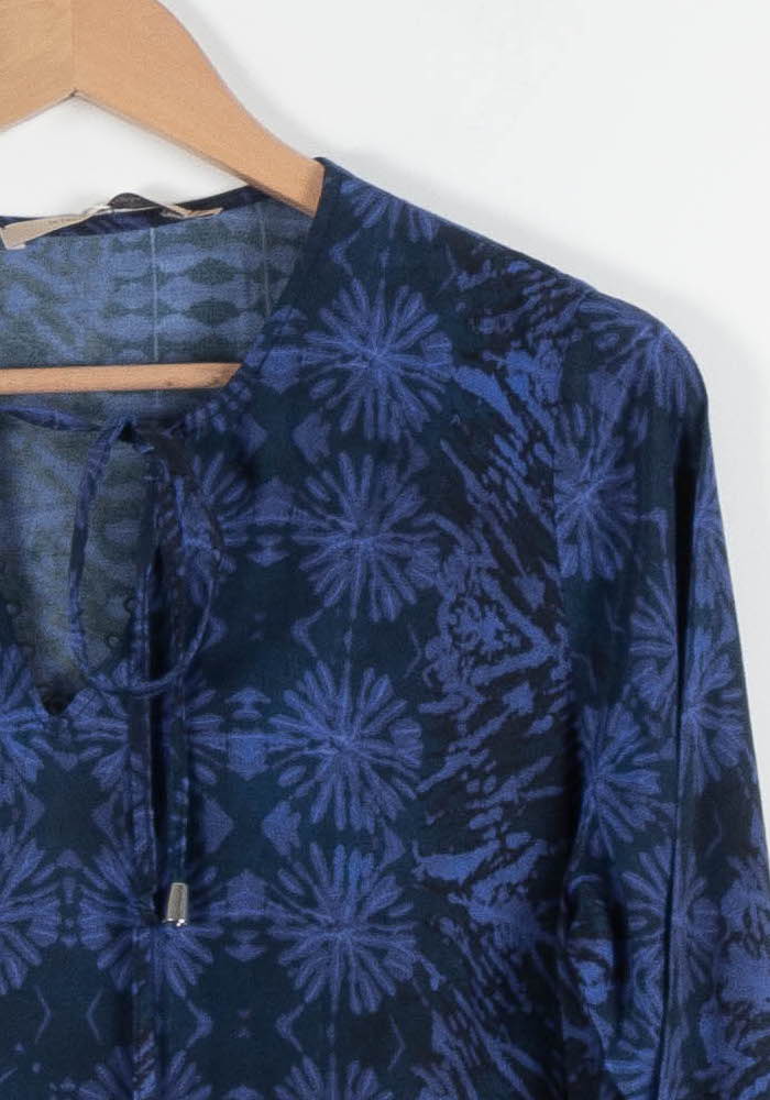 Tunique Bleue - Taille M/38 de la marque La Fée Maraboutée | PARAD82514 - Vendu par Paradigme - Image 3