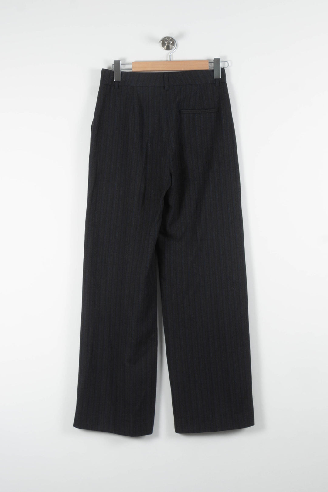 Pantalon Large Gris - Taille M/38 de la marque La Fée Maraboutée | PARAD82518 - Vendu par Paradigme - Image 4
