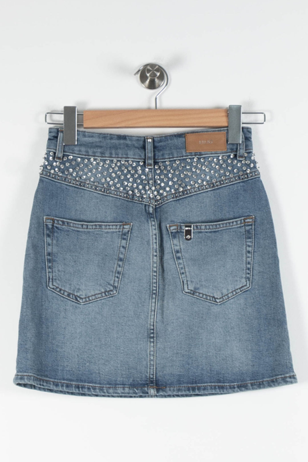 Jupe en Jean Bleue - Taille XS/34 de la marque Liu Jo | PARAD82520 - Vendu par Paradigme - Image 4