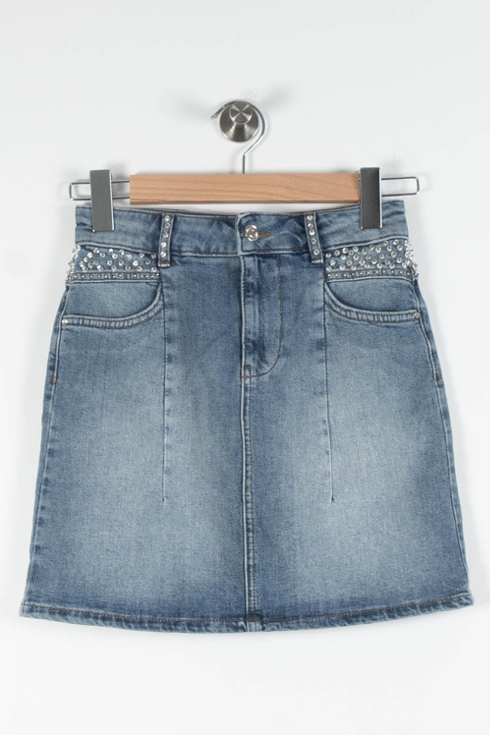 Jupe en Jean Bleue - Taille XS/34 de la marque Liu Jo | PARAD82520 - Vendu par Paradigme - Image 2